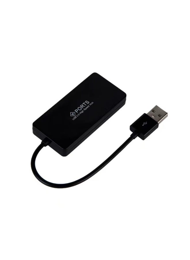 بورتز موزع USB 2.0 رباعي المنافذ للكمبيوتر  أربعة منافذ لأجهزة الكمبيوتر المحمولة - Image 3
